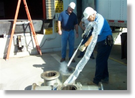dry ice blasting for in plant cleaning applications