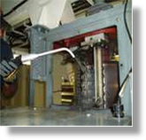 dry ice blasting used for cleaning weld cells
